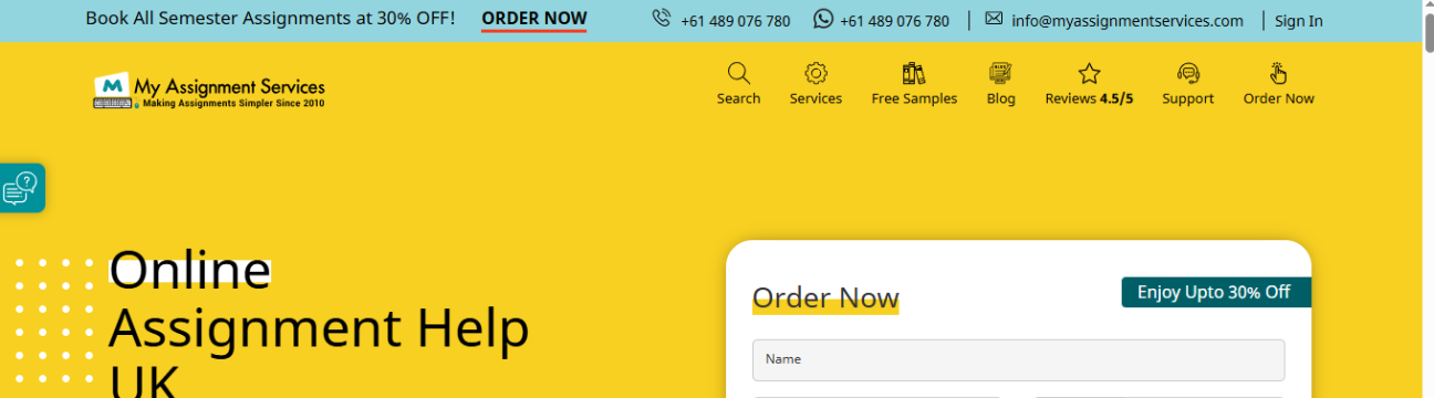 My Assignment Services UK