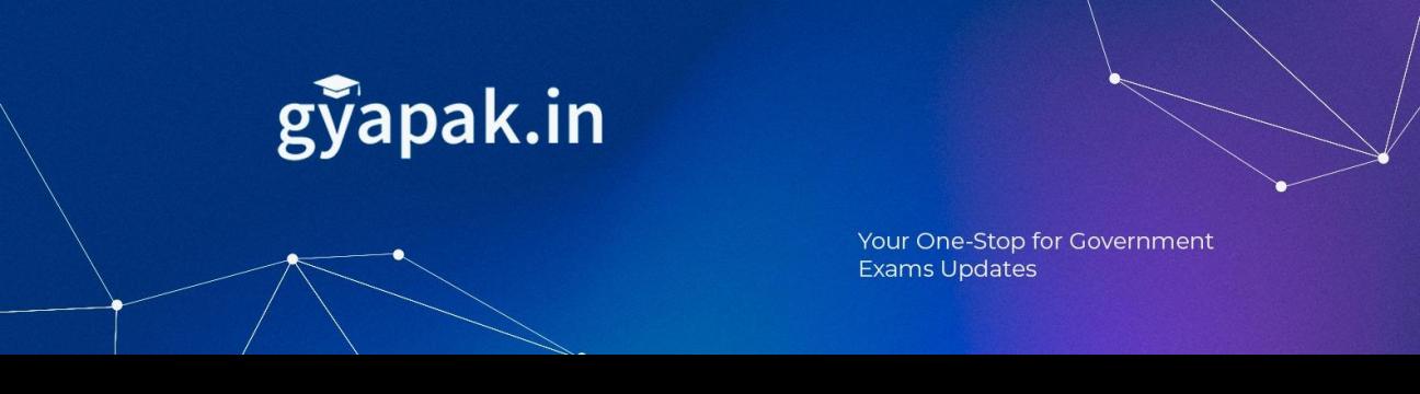 Gyapak Exam Update