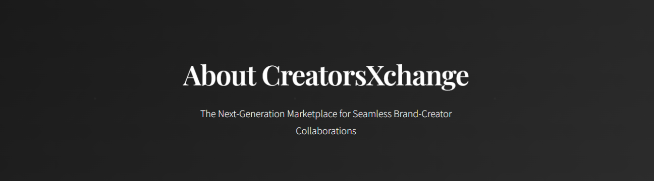 Creatorsxchange Marketplace