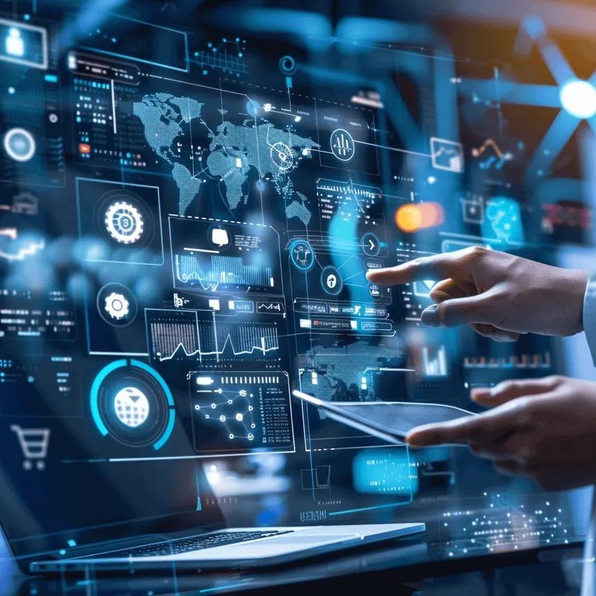 Procurement workflow automation diagram