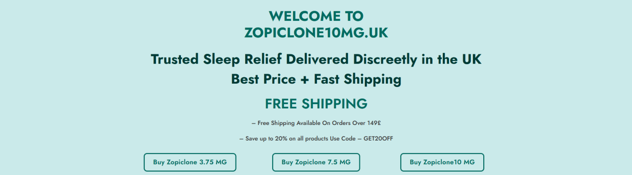 Buy Zopiclone 10 MG