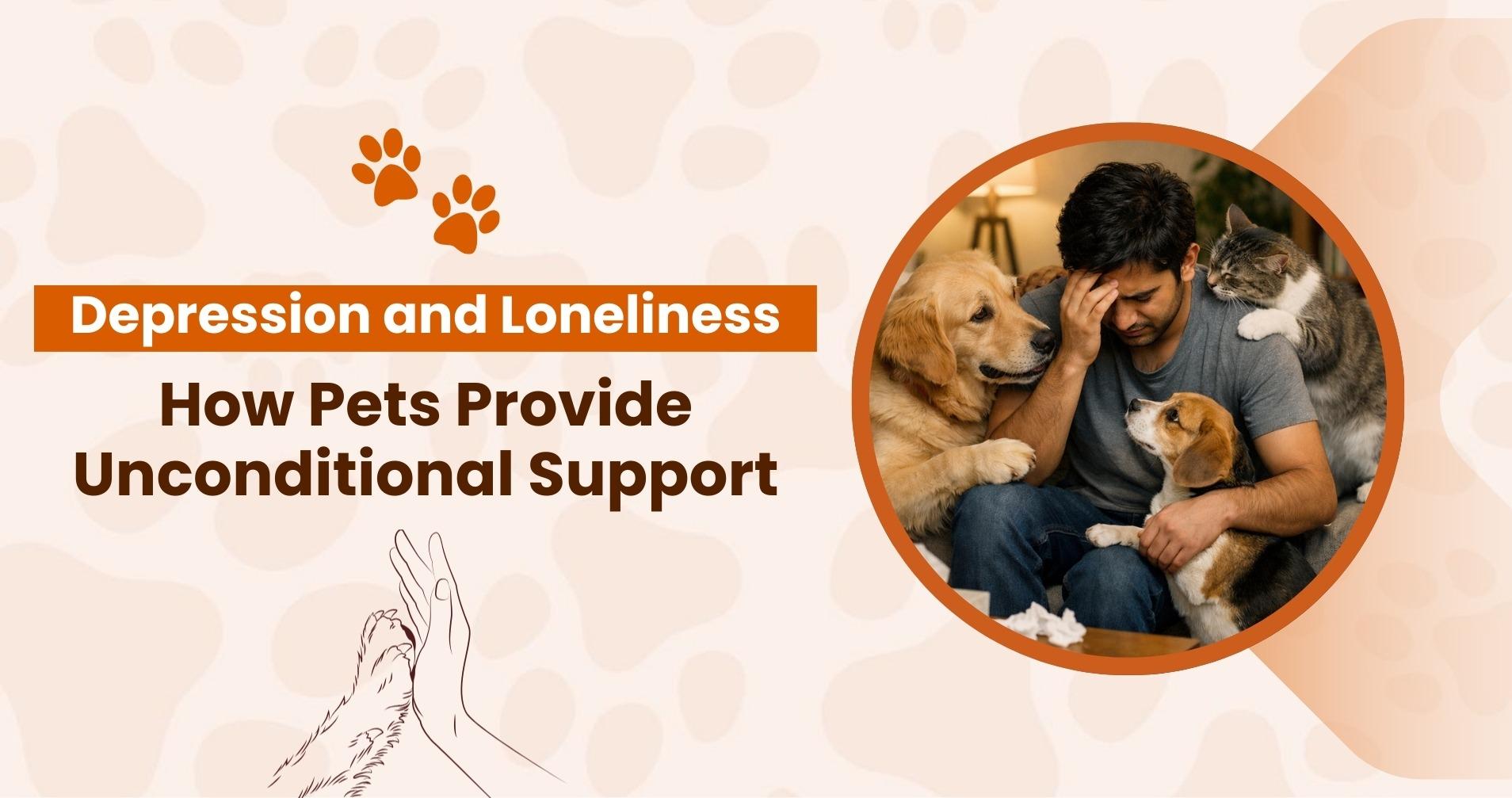 Depression and Loneliness: How Pets Provide Unconditional Support