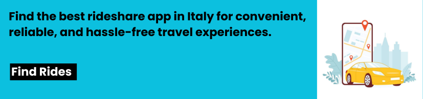 best rideshare app in Italy